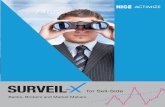 SURVEIL-X for Sell-Side - NICE Actimize Brochure · Cloud Platform-as-a-Service Market Visualization and Replay: To be able to act on information, you need to be able to put it into