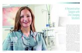 A Reconstructive Surgeon with Life-Changing Solutions€¦ · genitourinary reconstructive surgeon in Connecticut, her skill promises to be life-changing for patients. “˚ e ability