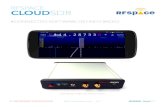 RFSPACE CLOUDSDR · sampling software radio with an ethernet interface. It offers outstanding low distortion, low noise and low spurious characteristics. The CloudSDR radio was developed