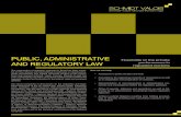 PUBLIC, ADMINISTRATIVE. Public.pdf · regulatory bodies and authorities in the federal, state and municipal spheres. We assist companies in discussions on the regulatory and legis-lative