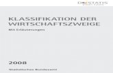 Klassifikation der Wirtschaftszweige¼ndung/Coaching... · Statistisches Bundesamt, WZ 2008 3 Vorwort Die vorliegende Klassifikation der Wirtschaftszweige, Ausgabe 2008 (WZ 2008),