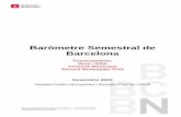 Bar£²metre Semestral de Barcelona BAR£â€™METRE SEMESTRAL DE BARCELONA Desembre 2015 Entrevista |___||___||___||___|