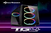 prem TG4 en 02 - Sharkoon - Startpagina · 2018-12-10 · TG4, Accessory Set, Manual, 4-Port Addressable RGB Controller (RGB version only) Shipment Box Packing Unit: 1 Dimensions