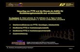 Upcycling von PTFE und der Einsatz als Additiv für ...€¦ · Upcycling von PTFE und der Einsatz als Additiv für Hochleistungskunststoffe und -schmierstoffe Th. Engelhardt, Dr.