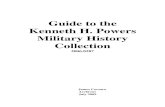 Guide to the Kenneth H. Powers Military History Collectiondmna.ny.gov/historic/research/findingAids/2006.0287_PowersGuide.… · Kenneth H. Powers Military History Collection 2006.0287