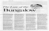 The Lure of the Bungalow - Rice University · PDF file The Lure of the Bungalow .•** William F. Stem In 1910 John Wiley Link formed the Houston Land Corporation to acquire 165 acres