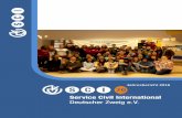 Jahresbericht 2016 - SCI D · Jahresbericht 2016 – Service Civil International – Deutscher Zweig e.V. 2 Impressum Herausgeber Service Civil International Deutscher Zweig e.V.