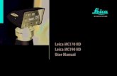 Leica MC170 HD Leica MC190 HD User Manual MC170 HD/User Ma… · Like every digital camera, the Leica MC170 HD or Leica MC190 HD microscope camera reacts differently to different