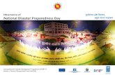 Observance of National Disaster Preparedness Day 2014 Observance of National Disaster Preparedness Day