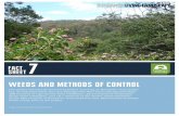 WEEDS AND METHODS OF CONTROL - …€¦ · WEEDS AND METHODS OF CONTROL The project included all remnant bushland occurring on Bundanon Trust proper- ties. As indicated within the