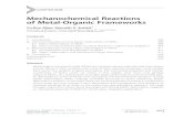 Mechanochemical Reactions of Metal-Organic Frameworkssuslick.scs.illinois.edu/documents/advinorgchem.2018.mof.pdf · Mechanochemical Reactions of Metal-Organic Frameworks Yu-Run Miao,