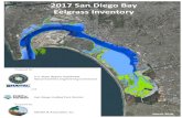 2017 San Diego Bay Eelgrass Inventory€¦ · San Diego Bay is the largest open water bay in southern California and one of only afulhand of bays in California that supports sizeable
