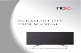 NCE SMART DTV USER MANUAL - HOMEandRV.com.au€¦ · NCE SMART DTV 12V / 240V with inbuilt DVD . NCE Smart DTV warranty terms & conditions ... or more pixels that are failing to display