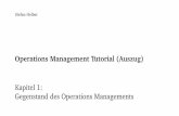 Operations Management Tutorial (Auszug)media.ebook.de/shop/coverscans/238/23839620_LPROB.pdf · Operations Management Tutorial (Auszug) Kapitel 1: Gegenstand des Operations Managements.