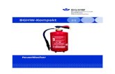 BGHW-Kompakt 35 · Zusätzen, z.B. Netzmittel, Frostschutzmittel oder Korrosionsschutzmittel) Wasserlöscher mit Zusät-zen, die in Verbindung mit Wasser auch Brände der Brandklasse