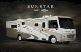 sunstar - RVUSA.com · There’s a lot to love in the 2012 Itasca® Sunstar® lineup. It’s the perfect combination of incredible value and comfortable style in a Class A coach,