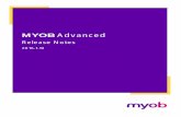 MYOB Advanced 2106.1.10 Release Noteshelp.myob.com.au/advanced/releasenotes/MYOB Advanced Busines… · On the Sales Orders form (SO.30.10.00), the line discount in the Discount Percent