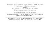 NTEU Consolidated Collective Bargaining Agreement · HHS & NTEU Consolidated Collective Bargaining Agreement ¨ Indian Health Service All management officials, supervisors, temporary