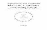 Department of Commerce Grants and Cooperative Agreements ...osec.doc.gov/oam/grants_management/policy/documents/grants ma… · I. Property Management Office ..... 4-30 5. RELATIONSHIPS