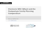 Electronic MEC Wheel and the Postpartum Family Planning ...€¦ · 15.05.2017  · 1 Twitter @HRPresearch Electronic MEC Wheel and the Postpartum Family Planning Compendium Mary