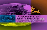 A WORLD OF IDEAS - CottonWorks™€¦ · dyeing, and finishing of flat and tubular knit fabrics. Technologies include Technologies include advanced chemical and dye application systems,