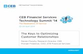 CEB Financial Services Technology Summit ’14s3.amazonaws.com/eventmobi-assets/events/fssummit/documents/… · CEB Financial Services Technology Summit ’14 The Realization of
