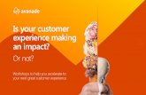 Is your customer experience making an impact?/media/a… · your customer experience technology and realize that people, not technology alone, are necessary to create a great customer
