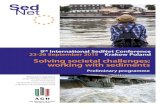 Solving societal challenges; working with sediments · A group comprised of 40 regional stakeholders (environmental NGOs, business representatives, Ministries, communities, fishery