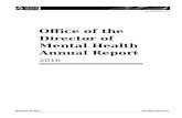 Office of the Director of Mental Health Annual Report 2016€¦  · Web viewOffice of the Director of Mental Health Annual Report 2016. Wellington: Ministry of Health. Published