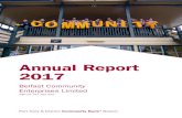 Annual Report 2017 - Bendigo Bank€¦ · Annual Report 2017. Annual Report Belfast Community Enterprises Limited 1 Chairman’s report 2 Manager’s report 3 Sponsorships and contributions