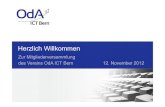 2012-11-12 Präsentation final - ict-berufsbildung-bern.ch · 12.11.12 Verein OdA ICT Bern – 7 Schwerpunkt-Referat MV 12.11.2012 Informationsteil: IBM Research und ICT-Trends Karin