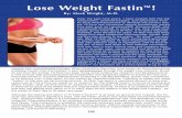 Lose Weight Fastin™! - PRWebww1.prweb.com/prfiles/2007/12/10/164977/FastinLoseWeightFastin.… · Lose Weight Fastin™! By: Mark Wright, M.D. 100 Over the past nine years, I have