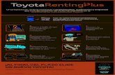 Toyota Renting Plus -    Renting... · PDF file

FLEET MOBILITY. Title: Toyota Renting Plus Created Date: 3/21/2019 11:47:16 AM
