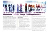 ‘Best of Elearning!’ Awards Honor 100 Top Solutions articles/Elearning/Best of Elearnin… · BIG WINNERS Multiple winners this year are BizLibrary (three), ej4 (three) and Adobe