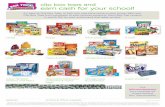 clip box tops and earn cash for your school!€¦ · clip box tops and earn cash for your school! cereal It’s easy to ﬁnd Box Tops. In fact, you may have some in your home right