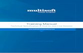 Training Manual - Multisoft Virtual Academy€¦ · Training Manual Technical Speciﬁcation & How to Join Live Session multisoft Virtual Avademy Live Online Training. INDEX 1. System
