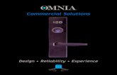 OMNIA€¦ · OMNIA currently offers a selection of over ninety knob and lever designs. Whether an installation calls for the classic tailoring of traditional designs or a contemporary