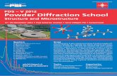 Powder Diffraction School 2012 A3 - Paul Scherrer Institute Applications in di«‘ erent «“ elds of interests
