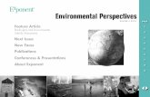 Environmental Perspectives - Exponentannounce.exponent.com/practice/environmental/2010winter/Winter_… · ENVIRONMENTAL PERSPECTIVES Bankruptcy and Environmental Liability Assessment