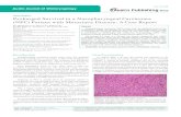 Prolonged Survival in a Nasopharyngeal Carcinoma (NPC ... · Prolonged Survival in a Nasopharyngeal Carcinoma (NPC) Patient with Metastatic Disease: A Case Report. De Meulenaere A.