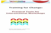 Training for Change - lgbtqpn.ca€¦ · Training for Change: Practical Tools for Intersectional Workshops Workshop #1 Power, Privilege and Identity Politics: An intersectional approach
