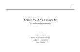 LANs, VLANs e redes IPjruela/redes/lans_ip/lans_ip_v1011_mieec.pdf · um endereço IP alvo) – ICMP – Internet Control Message Protocol (utilizado por ping) –S –TP Spanning