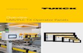 Overview HMI/PLC TX Operator Panels · HMI/PLC TX Operator Panels . Hans Turck GmbH Co. G | 45466 Mlheim an der Ruhr Germany | T +49 208 4952-0 | F +49 208 4952-264 | moreturck.com