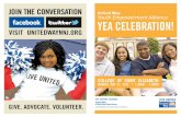 JOIN THE CONVERSATION United Way Youth Empowerment ...€¦ · Youth Summit Day, Find your Voice! For more information contact Liz Warner at 973.993.1160, x107 or email Liz.Warner@UnitedWayNNJ.org.