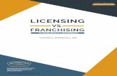 LICENSING - Internicola€¦ · Many times, people think licensing is an easier route to franchising. The appeal of . licensing is that it’s perceived to be a “less expensive