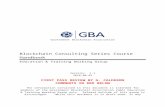 Blockchain Consulting Series Course Handbook€¦  · Web viewGovernment Blockchain Association. Blockchain Consulting Series Course Handbook. Education & Training Working Group.