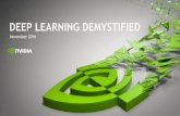 DEEP LEARNING DEMYSTIFIED - NVIDIAon-demand.gputechconf.com/.../2016/...ramey-deep-learning-demysti… · 3 DEEP LEARNING IS SWEEPING ACROSS INDUSTRIES Internet Services Medicine