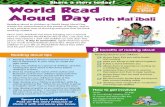 World Read Aloud Day with Nal'ibali · themselves and then to keep reading. shows them how we read and how books work. lets them enjoy stories that are beyond their current reading