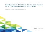 VMware Pulse IoT Center API Reference Guide - VMware Pulse ...€¦ · About the VMware Pulse IoT Center API Reference Guide 6 2 Introduction to the API 7 User Authentication 8 Device