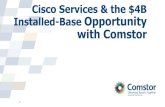 Cisco Services & the $4B Installed-Base Opportunity with ......It’s All About The Base ... Cisco Services & the $4B Installed-Base Opportunity with Comstor Author: Bill Maroney Created